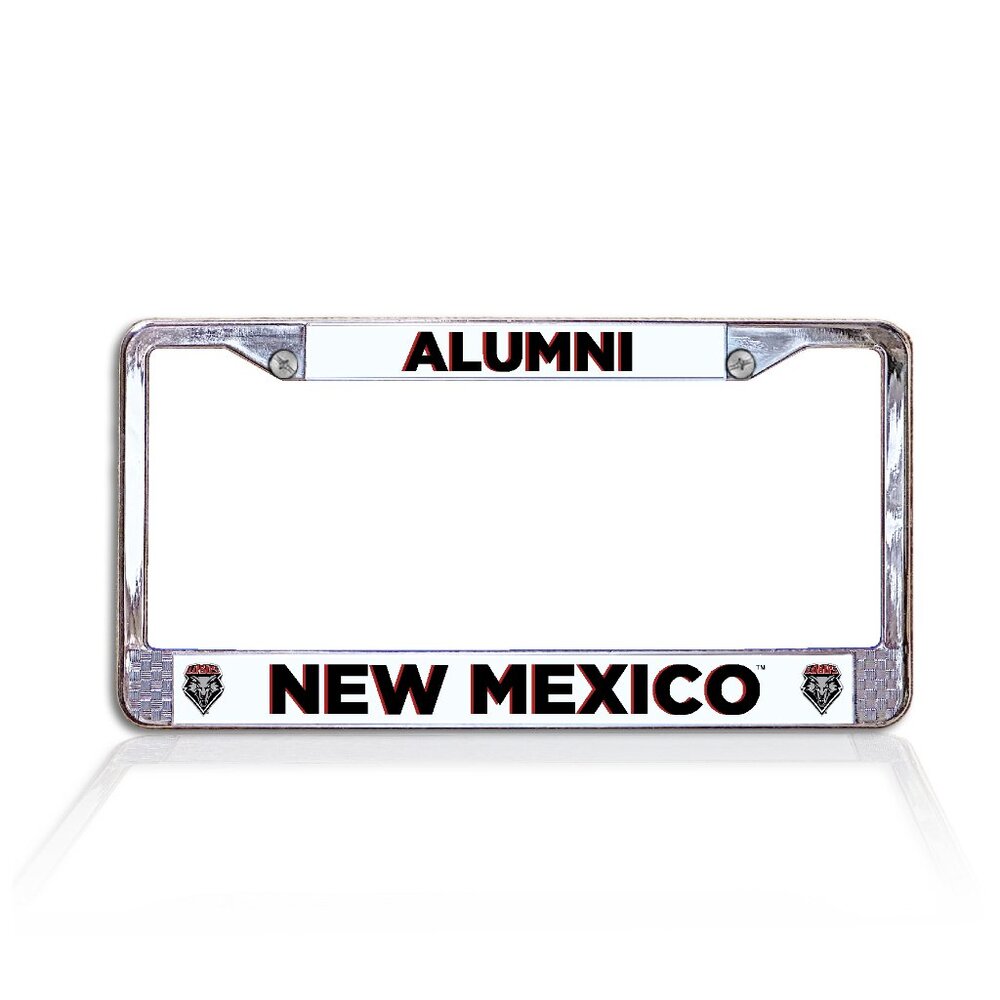 University of New Mexico Alumni Metal Tag Frame (Officially Licensed Product)